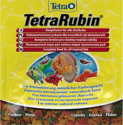 Zdjęcie produktu dla Tetra Rubin - pokarm wybarwiający dla ryb słodkowodnych 12g saszetka