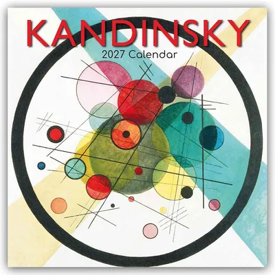Productafbeelding van Kandinsky – Wassily Kandinsky 2027 – 16-maands kalender: Originele, bijzondere kalender met briefpapier [Meertalig] [Kalender] (Wandkalender)