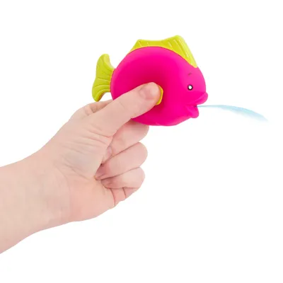 Immagine prodotto di B. Il set 1 di animali acquatici Squish & Splash contiene nove coloratissimi animali acquatici che schizzano!