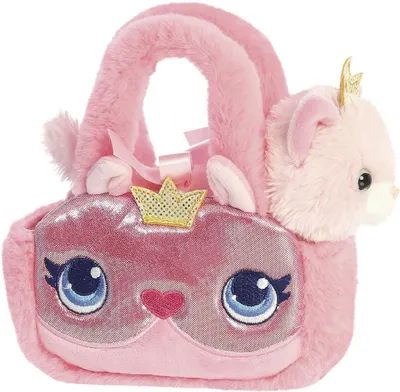 Produktbild von Aurora Fancy Pals Princess Kitty Rosa 20,5 cm