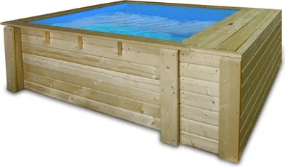 Produktbild von SET Anbauschacht zu Trend Holzpool | Minipool | Rechteck