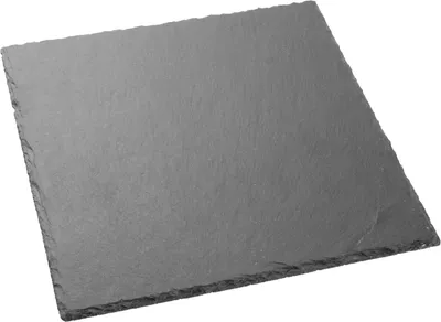 Produktbild von Schieferplatte zum Servieren von Speisen quadratisch 30x30cm