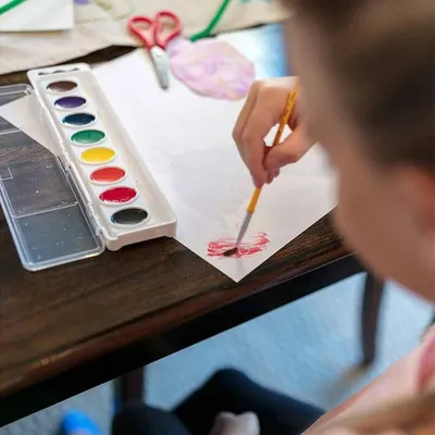 Produktbild von Crayola | Aquarellfarben - 8 Farben - 25 g - Abwaschbar - Nicht Toxisch - Wasserfarben