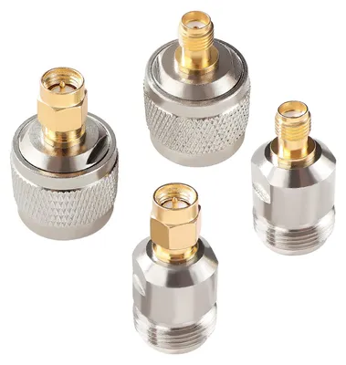 N-zu-SMA-Adapter-Kit, 4 Stück, Koaxialstecker, 50 Ohm, für Antenne