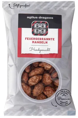 Produktbild von agilus dragees Feuergebrannte Mandeln 140g