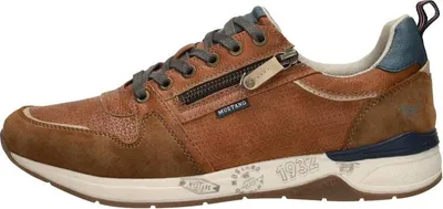 Obrázek produktu pro Mustang Pánské nízké tenisky Low Top 4164305 hnědá
