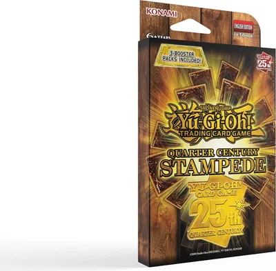 Produktbild von Yu-Gi-Oh! Quarter Century Stampede: Special 3-Pack Tuckbox