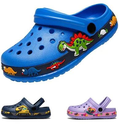 Imagen del producto de Sandalias de goma EVA para niños, color azul, talla 26 EU, ideales para el jardín y la playa