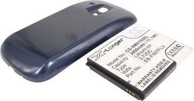 Immagine prodotto di TECHTEK Batteria compatibile con [Samsung] Galaxy S 3 Mini, Galaxy S III Mini, Galaxy S3 mini, Galaxy SIII mini, GT-I8190 sostituisce EB-F1M7FLU