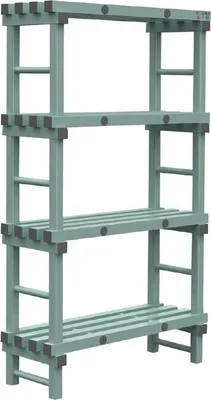 Obrázok produktu pre Regálový systém Jackstack 1000x1750x400mm od REA pre chladiarenské sklady alebo sklady