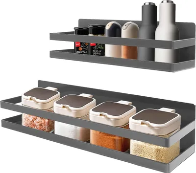 Immagine prodotto di Portaerbe magnetico - forte forza magnetica - set di 2 - acciaio