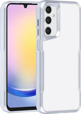 Immagine prodotto di Custodia posteriore TUNIQ per Galaxy A25 - Silicone - Argento