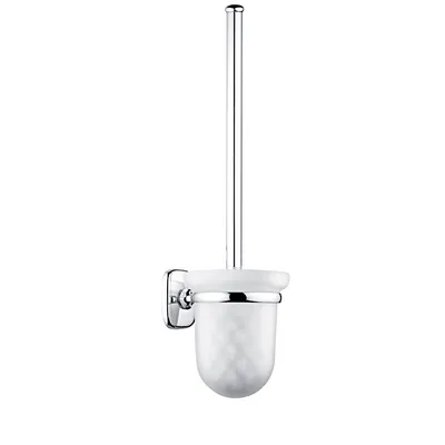 Obrázek produktu pro Nimco Simona - WC štětka nástěnná s držákem, matné sklo/chrom SI 7294C-26