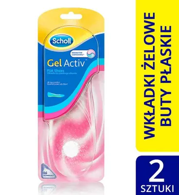 Produktbild von Gelactive Gel Pads Flacher Schuh
