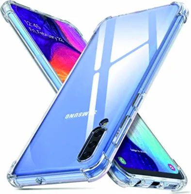 Image de Housse de protection pour Samsung Galaxy
  A30s transparent - Housse antichoc en silicone TPU avec bumper Shockproof -
  Smartphonica