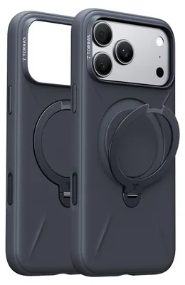 Obrázok produktu pre Kryt MagSafe pre Apple iPhone 18 Pro Max / 17 Pro Max, značka Torras, model QPRO, silikónový, čierna farba