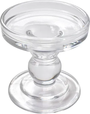 Produktbild von Kerzenständer Glas transparent 9x9 cm Clayre & Eef 6GL4426