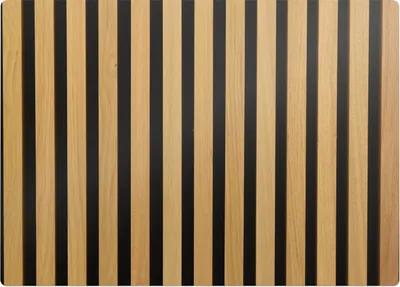 Produktbild von Vertikale Streifen aus Holz – Bodenschutzmatte – Stuhlunterlage 140x100 cm – Rutschfest – Hartbodenmatte