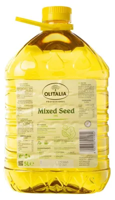 Produktbild von Olitalia Slaolie Gemengde Zaden 5000 ml - Gezonde, veelzijdige keukenolie