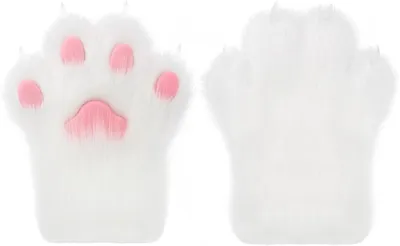 Produktbild von Katzenklaue Handschuhe Kunstfell, für Kostüm