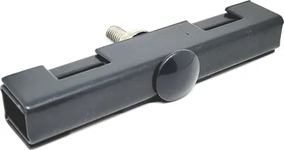 Produktbild von 10x Endlosverbinder Color Klemme Zaun Verbinder Halter für Gittermatte Doppelstab RAL 7016 (Anthrazitgrau)
