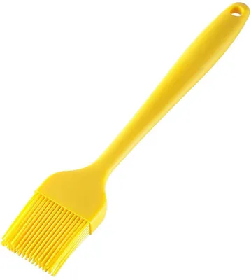 Produktbild von Brat-/ Backpinsel aus Silikon, gelb