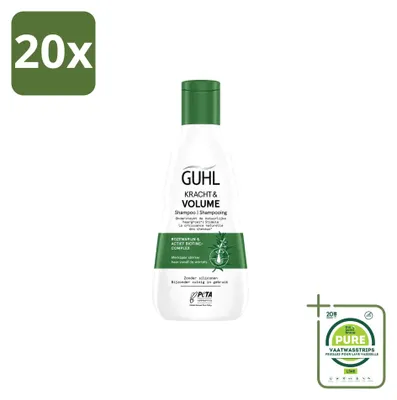Obrázek produktu pro 20 kusů šamponu Guhl Kracht & Volume, objem 250 ml, velkopack