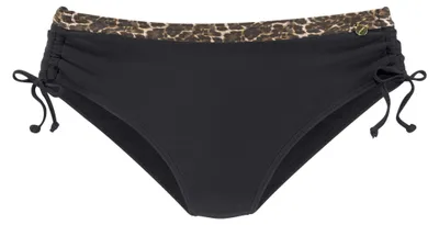 Produktbild von LASCANA Bikini-Hose Adele schwarz-leo Größe 38
