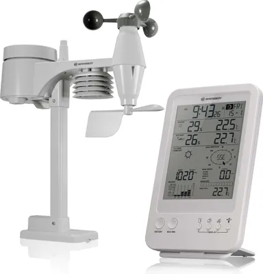 Produktbild von Bresser Wetter Center 5-in-1 weiß