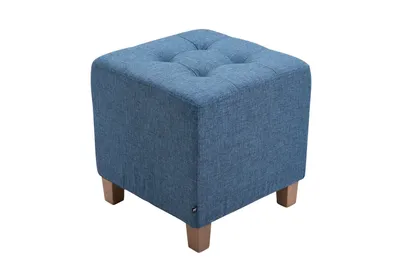 Produktbild von Sitzhocker HLO-CP77 antik-hell  blau