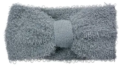 Produktbild von Clayre & Eef Stirnband Frauen 10x22 cm Grau Synthetisch
