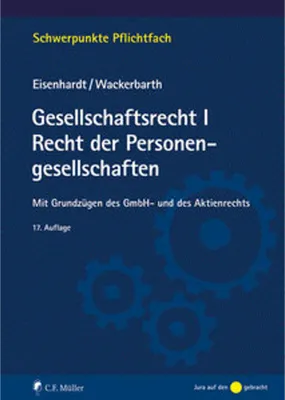 Immagine prodotto di Gesellschaftsrecht I. Recht der Personengesellschaften