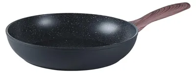 Bratpfanne 24 cm, 1,9 l, Aluminium, Antihaftbeschichtung, schwarz