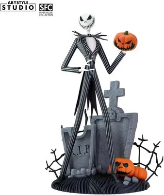 Immagine prodotto di Statua in PVC di Nightmare before Christmas: Jack spaventoso faccia sorridente (20 cm)