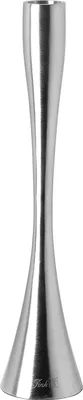 Produktbild von Fink LADY, Leuchter, Aluminium, vernickelt, matt, silberfarben, L. 7 cm, B. 7 cm, H. 36 cm, D. 7 cm 140259
