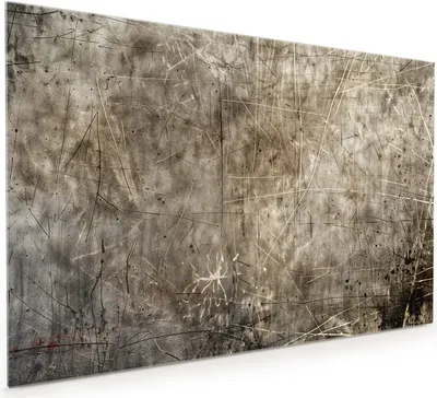 Produktbild von Küchenrückwand Spritzschutz Glas mit Motiv Abstrakte Kratzstruktur 40 x 40 cm