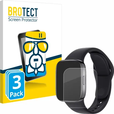 Produktbild von 3x BROTECT Schutzglas für Xiaomi Redmi Watch 3 Schutzfolie Panzer Folie Glas Display Schutz klar