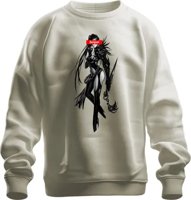 Immagine prodotto di Senpai Anime Gothic Waifu Fighter Dark Fantasy Manga Otaku Unisex Felpa Pullover, Nature, M