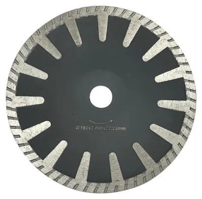 Produktbild von Diames Profi Diamanttrennscheibe zum Granit-Profilieren 180mm