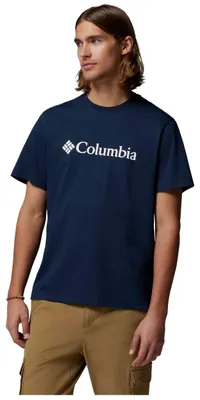 Produktbild von T-Shirt Columbia Camiseta Columbia CSC Basic Logo manga corta azul medianoche für Herren