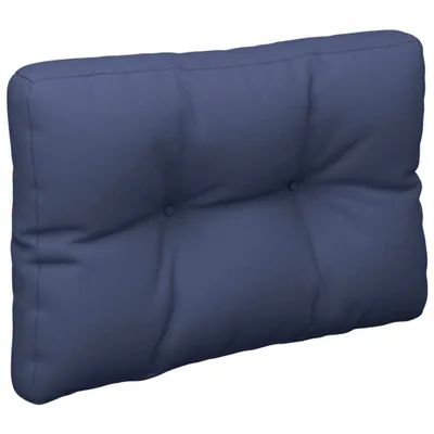 Zdjęcie produktu dla vidaXL Poduszka na palety granatowa 50x40x12 cm tkanina