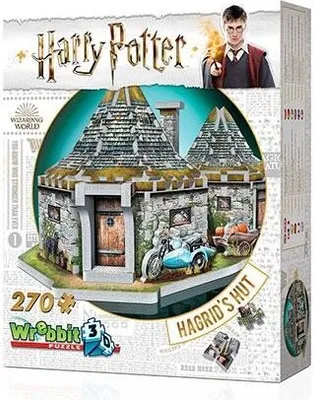 Obrázok produktu pre Puzzle 3D Harry Potter: Hagridov domček 270 dielikov
