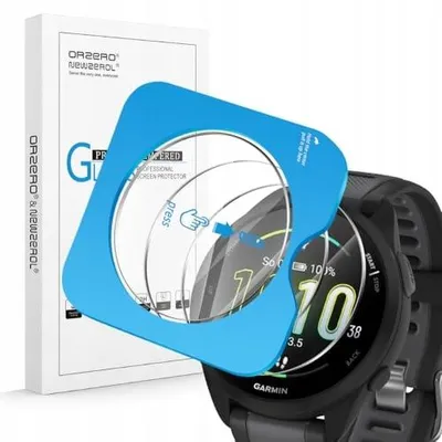 Zdjęcie produktu dla Ochraniacz ekranu szkło hartowane garmin forerunner 165 170 2SZT