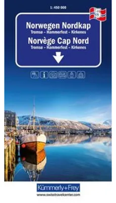 Produktbild von Kümmerly+Frey Regional-Strassenkarte 5 Norwegen Nordkap 1:450.000