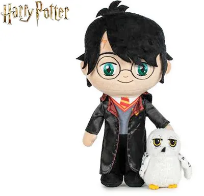 Obrázek produktu pro Harry Potter plyšová hračka 29cm stojící s sovou Hedvikou 0m+