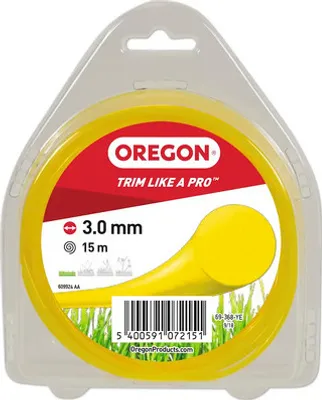 Produktbild von Trimmerfaden OREGON 69-368-YE 3,0mm,15m, gelb