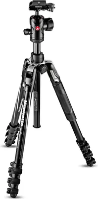 Image de Manfrotto MKBFRLA4BK-BH trépied 3 jambe(s) Noir, Argent