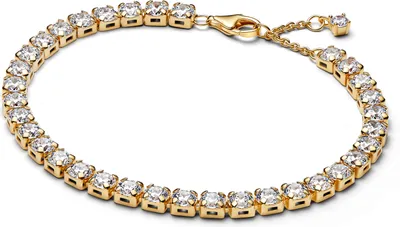 Produktbild von Pandora Funkelndes aussdrucksstarkes Tennisarmband 563539C01 Damenarmband, Armbandumfang:18cm