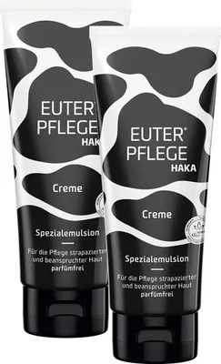 Produktbild von HAKA Euterpflege spezial 2x200ml Reparierende Creme für raue & strapazierte Haut