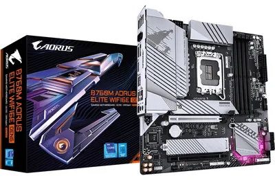 Image de Gigabyte B760M Aorus Elite WiFi6E Gen5 (B760,S1700,mATX,DDR5